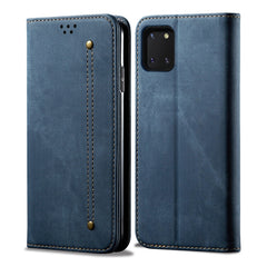 Denim Texture Casual Style Horizontal Flip Leather Case with Holder & Card Slots & Wallet, For Galaxy M31, For Galaxy Note10 Lite / M60s / A81