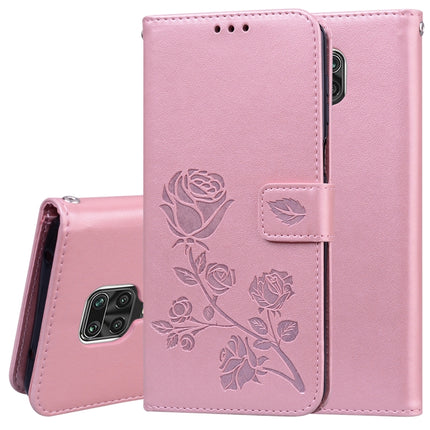 Rose Embossed Horizontal Flip PU Leather Case with Holder & Card Slots & Wallet, For Xiaomi Redmi Note 9 Pro, For Huawei P40, For Huawei P40 Lite, For Huawei P40 Pro
