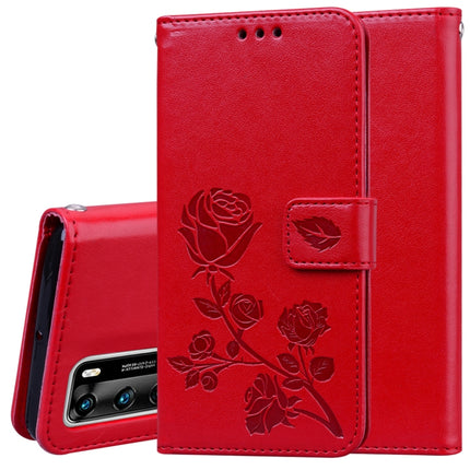 Rose Embossed Horizontal Flip PU Leather Case with Holder & Card Slots & Wallet, For Xiaomi Redmi Note 9 Pro, For Huawei P40, For Huawei P40 Lite, For Huawei P40 Pro