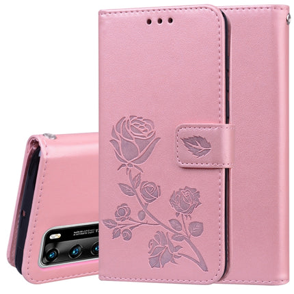 Rose Embossed Horizontal Flip PU Leather Case with Holder & Card Slots & Wallet, For Xiaomi Redmi Note 9 Pro, For Huawei P40, For Huawei P40 Lite, For Huawei P40 Pro
