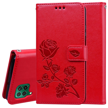 Rose Embossed Horizontal Flip PU Leather Case with Holder & Card Slots & Wallet, For Xiaomi Redmi Note 9 Pro, For Huawei P40, For Huawei P40 Lite, For Huawei P40 Pro