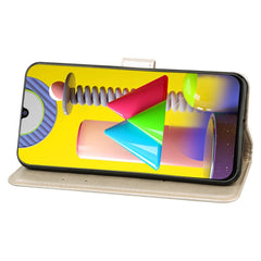 Rose Embossed Horizontal Flip PU Leather Case with Holder & Card Slots & Wallet, For Galaxy M31, For Galaxy A01