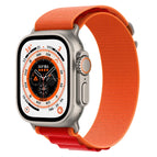For Apple Watch Ultra 49mm / Orange + Red