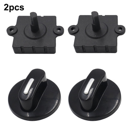 4 Gear 3 Speed Rotary Switch Fan Heater Speed Selector, Type A 2 Pair, Type B 2 Pair