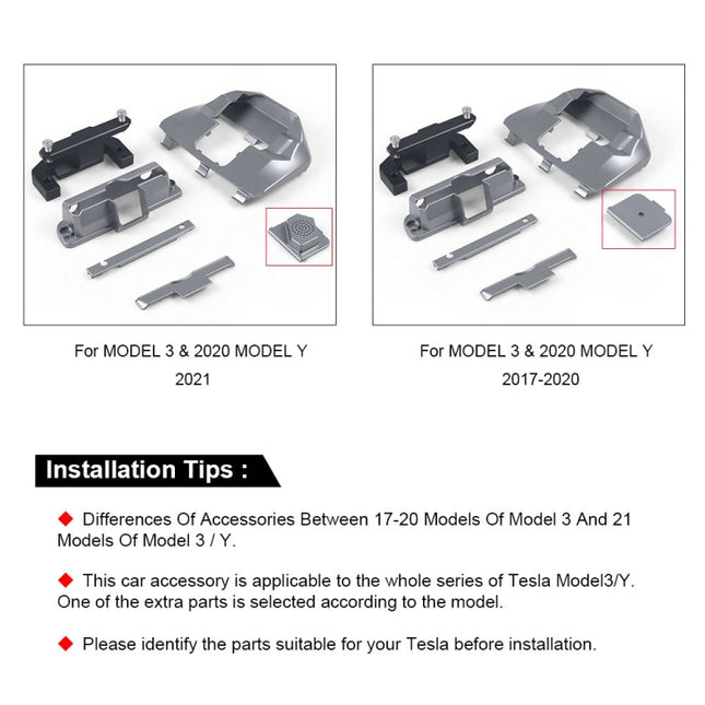 For Tesla Model 3 / Y 2017-2022 Car Monitor Rotation Mount, For Tesla Model 3