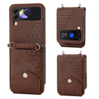 For Samsung Galaxy Z Flip4 / Brown