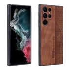 For Samsung Galaxy S22 Ultra 5G / Brown