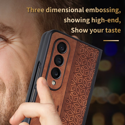 AZNS 3D Embossed Skin Feel Phone Case, For Samsung Galaxy Z Fold4 5G, For Samsung Galaxy Z Fold3 5G, For iPhone SE 2022 / SE 2020 / 8 / 7
