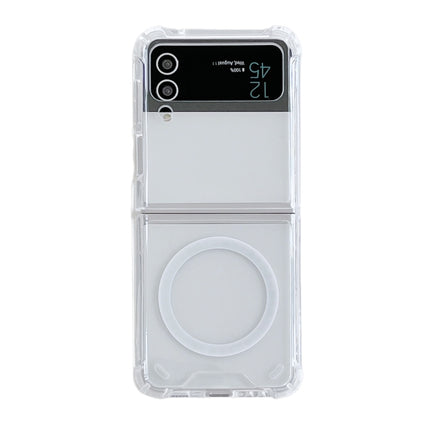 Magsafe Magnetic Transparent Shockproof Phone Case, For Samsung Galaxy Z Flip3 5G, For Samsung Galaxy Z Flip4, For Samsung Galaxy Z Fold3 5G, For Samsung Galaxy Z Fold4