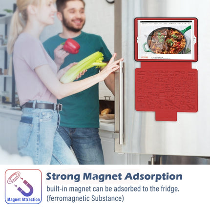 Multifunktionale Tablet-PC-Schutzhülle aus Leder mit Halterung &amp; Kartenfächern &amp; Stiftfach &amp; Wake-up/Sleep-Funktion, für iPad 10.2, für iPad 9.7, für iPad Mini 5