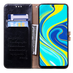 Business Style Oil Wax Texture Horizontal Flip Leather Case, with Holder & Card Slots & Wallet, For Xiaomi Redmi Note 9 Pro, For Huawei P40 Lite, For Huawei P40, For Huawei P40 Pro, For Galaxy M31