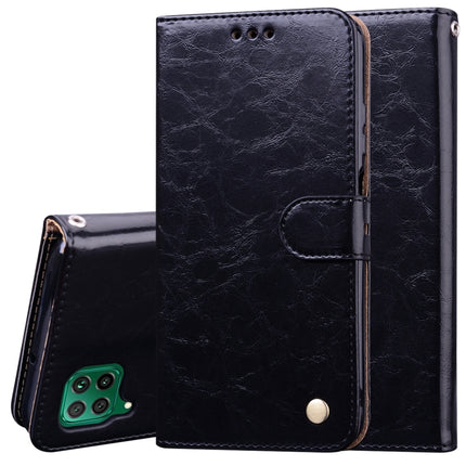 Business Style Oil Wax Texture Horizontal Flip Leather Case, with Holder & Card Slots & Wallet, For Xiaomi Redmi Note 9 Pro, For Huawei P40 Lite, For Huawei P40, For Galaxy M31