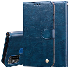 Business Style Oil Wax Texture Horizontal Flip Leather Case, with Holder & Card Slots & Wallet, For Xiaomi Redmi Note 9 Pro, For Huawei P40 Lite, For Huawei P40, For Huawei P40 Pro, For Galaxy M31