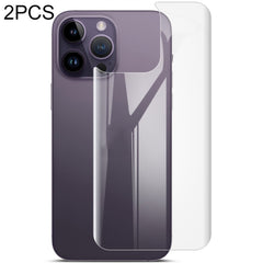 2pcs imak Curved Hydrogel Film Pnone Back Protector, For iPhone 14, For iPhone 14 Plus, For iPhone 14 Pro, For iPhone 14 Pro Max, For Huawei Mate 50, For Huawei Mate 50 Pro