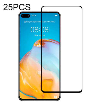 25 PCS 9H Surface Hardness 2.5D Full Glue Full Screen Tempered Glass Film, For Huawei P40, For Huawei P40 Lite, For Huawei Y7p 2020, For Huawei Nova 6se, For Huawei Nova 7i, For Huawei Y6s, For Huawei Y9s, For Huawei P Smart Pro 2019                   ...