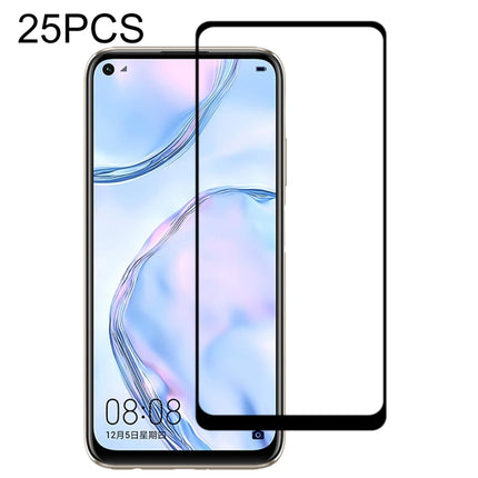 25 PCS 9H Surface Hardness 2.5D Full Glue Full Screen Tempered Glass Film, For Huawei P40, For Huawei P40 Lite, For Huawei Y7p 2020, For Huawei Nova 6se, For Huawei Nova 7i, For Huawei Y6s, For Huawei Y9s, For Huawei P Smart Pro 2019                   ...