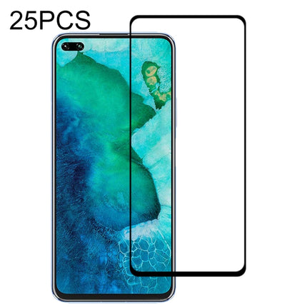25 PCS 9H Surface Hardness 2.5D Full Glue Full Screen Tempered Glass Film, For Huawei P40, For Huawei P40 Lite, For Huawei Y7p 2020, For Huawei Nova 6se, For Huawei Nova 7i, For Huawei Y6s, For Huawei Y9s, For Huawei P Smart Pro 2019                   ...