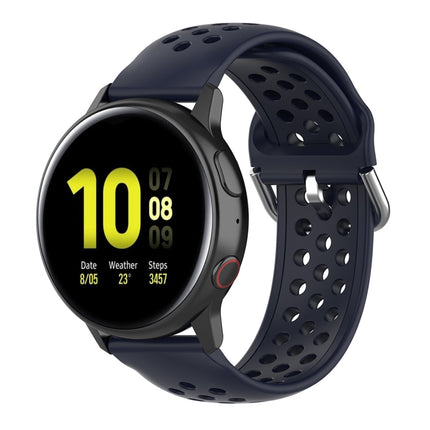 20mm Clasp Solid Color Sport Wrist Strap Watchband, For Huawei Watch GT2 42MM, For Galaxy Watch Active2 / Active