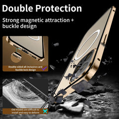 360 Full Body Magnetic Frosted Magsafe Phone Case