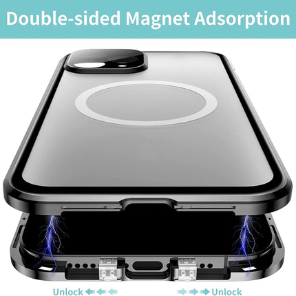 360 Full Body Magnetic Frosted Magsafe Phone Case, For iPhone 12, For iPhone 12 Pro, For iPhone 12 Pro Max, For iPhone 11 Pro Max, For iPhone 11 Pro