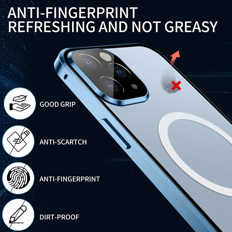 360 Full Body Magnetic Frosted Magsafe Phone Case