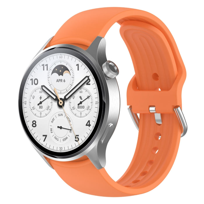 Solid Color Silicone Watch Band, For Xiaomi Watch S1 Pro