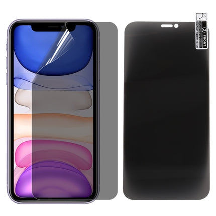 0,1 mm 2,5D Anti-Spion-Displayschutz mit vollständiger Abdeckung, explosionsgeschützter Hydrogelfilm, für iPhone 11/XR (1 PC), für iPhone 11 Pro/XS (1 PC), für iPhone 11 Pro Max/XS Max (1 PC)