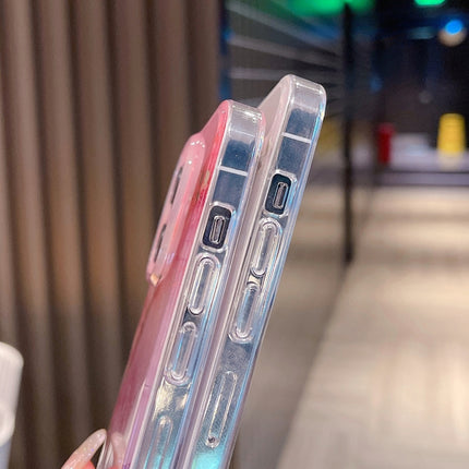 Coloured Glaze Marble Phone Case