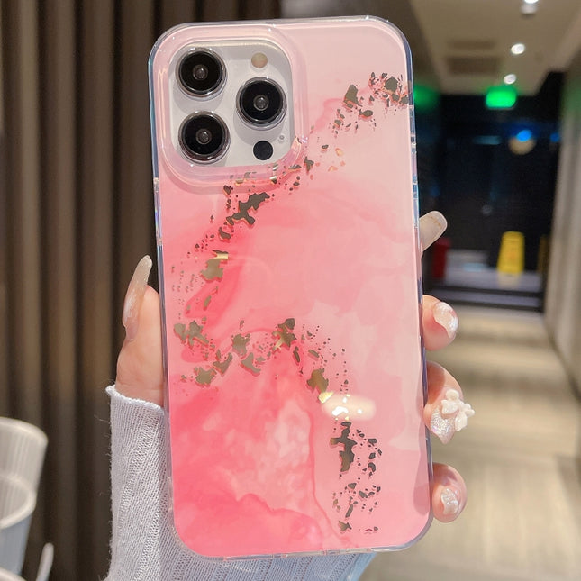 Coloured Glaze Marble Phone Case, For iPhone 14 Pro Max, For iPhone 13, For iPhone 13 Pro