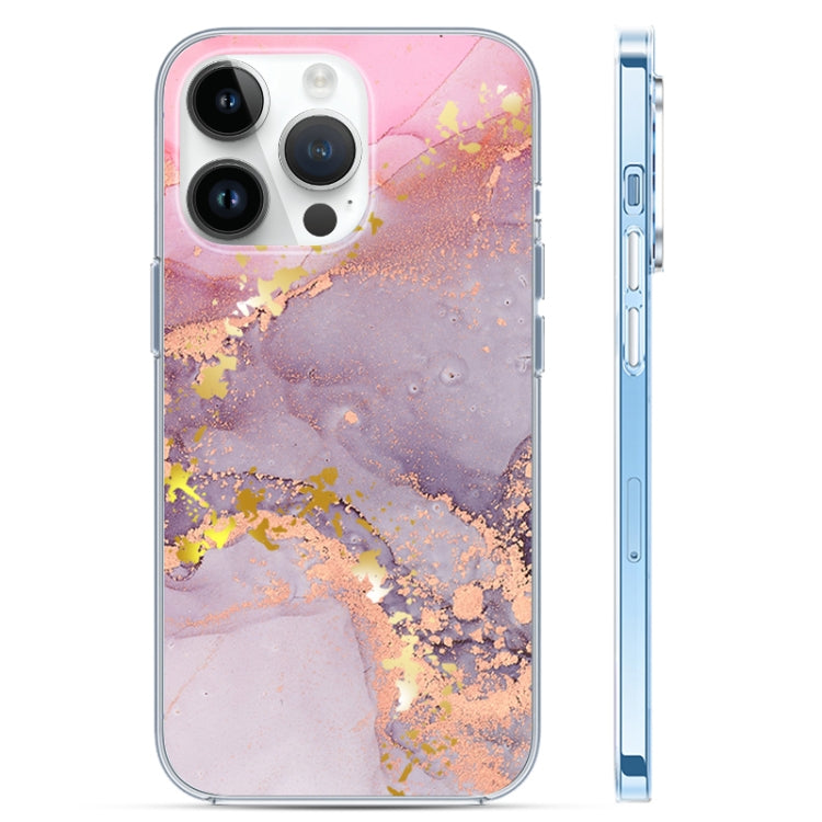 Coloured Glaze Marble Phone Case, For iPhone 14 Pro Max, For iPhone 13, For iPhone 13 Pro