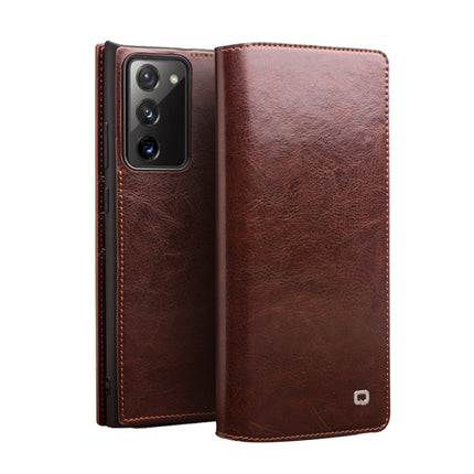 QIALINO Genuine Leather Phone Case, For Samsung Galaxy Note20, For Samsung Galaxy Note20 Ultra, For Samsung Galaxy S21 5G, For Samsung Galaxy S21+ 5G, For Samsung Galaxy S21 Ultra 5G, For Samsung Galaxy S22 Ultra 5G, For Samsung Galaxy S22+ 5G���������...