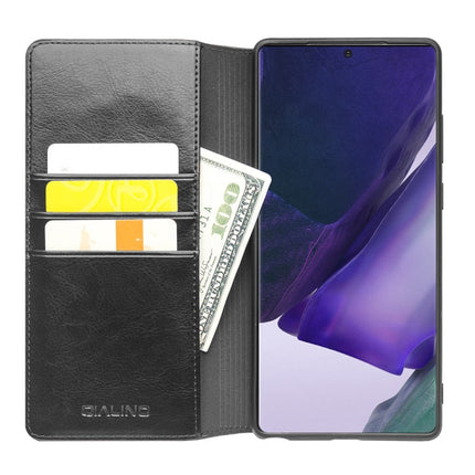 QIALINO Genuine Leather Phone Case, For Samsung Galaxy Note20 Ultra, For Samsung Galaxy S21 5G, For Samsung Galaxy S21+ 5G, For Samsung Galaxy S21 Ultra 5G, For Samsung Galaxy S22 Ultra 5G, For Samsung Galaxy S22+ 5G, For Samsung Galaxy S22 5G