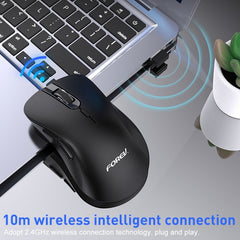 FOREV FV-G200 Wireless Ergonomic Vertical Side Button Mouse