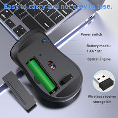 FOREV FV-G200 Wireless Ergonomic Vertical Side Button Mouse