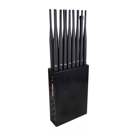 JAX-121A-16 5G/2G/3G/4G/WIFI/GPS/LOJACK 16 Antennas Mobile Signal Jammer