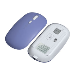 1600dpi Bluetooth 2.4G Wireless Dual Mode Mouse, Bluetooth + 2.4G(White), Bluetooth + 2.4G(Black), Bluetooth + 2.4G(Pink), Bluetooth + 2.4G(Purple), Bluetooth + 2.4G(Yellow), Bluetooth + 2.4G(Blue), Bluetooth + 2.4G(Mint Green)