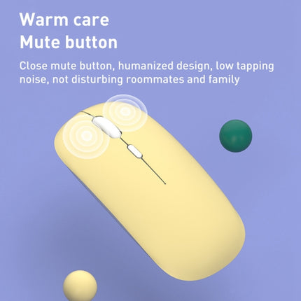 1600dpi Bluetooth 2.4G Wireless Dual Mode Mouse, Bluetooth + 2.4G(White), Bluetooth + 2.4G(Black), Bluetooth + 2.4G(Pink), Bluetooth + 2.4G(Purple), Bluetooth + 2.4G(Yellow), Bluetooth + 2.4G(Blue), Bluetooth + 2.4G(Mint Green)                         ...