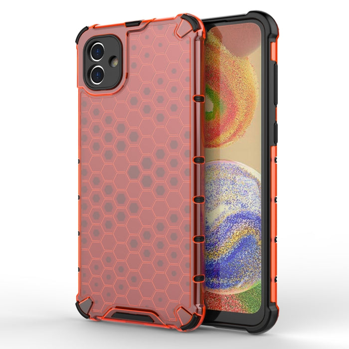 Shockproof Honeycomb PC + TPU Phone Case, For Samsung Galaxy A04 4G, For Realme C33 4G India, For Xiaomi Redmi A1