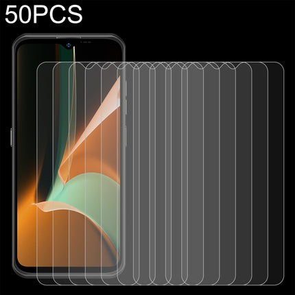 50pcs 0.26mm 9H 2.5D Tempered Glass Film, For Ulefone Power Armor 18T (50 PCS), For Ulefone Armor 17 Pro (50 PCS)