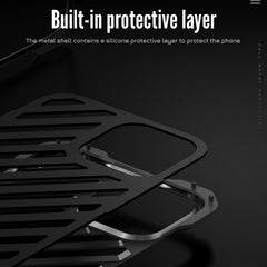 R-JUST Breathable Armor Phone Case, For iPhone 14, For iPhone 14 Plus, For iPhone 14 Pro, For iPhone 14 Pro Max