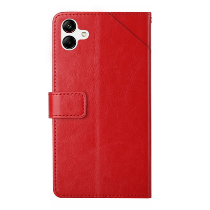 HT01 Y-shaped Pattern Flip Leather Phone Case, For Samsung Galaxy A04 4G, For Samsung Galaxy A04s, For Samsung Galaxy A23 5G JP Version, For Samsung Galaxy A23e/A23s