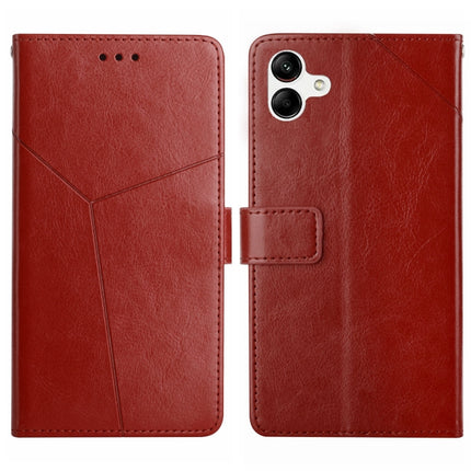 HT01 Y-shaped Pattern Flip Leather Phone Case, For Samsung Galaxy A04 4G, For Samsung Galaxy A04s, For Samsung Galaxy A23 5G JP Version, For Samsung Galaxy A23e/A23s