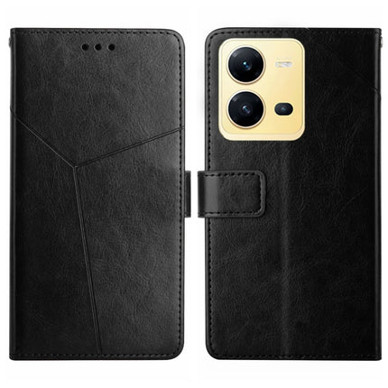 HT01 Y-shaped Pattern Flip Leather Phone Case, For Sony Xperia 5 IV, For vivo X80 Lite/V25 5G, For Honor 70 Pro/70 Pro+, For Motorola Edge 30 Ultra/Moto X30 Pro