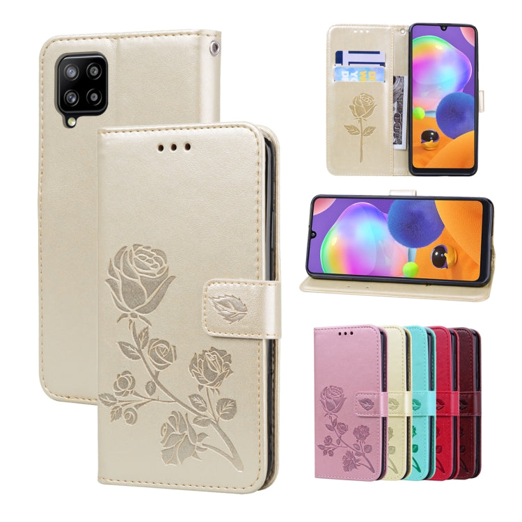 Rose Embossed Flip PU Leather Phone Case, For Honor X7/Play 30 Plus, For Samsung Galaxy M33 5G Global, For Samsung Galaxy M53, For Samsung Galaxy A73 5G