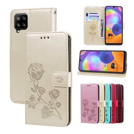 Rose Embossed Flip PU Leather Phone Case