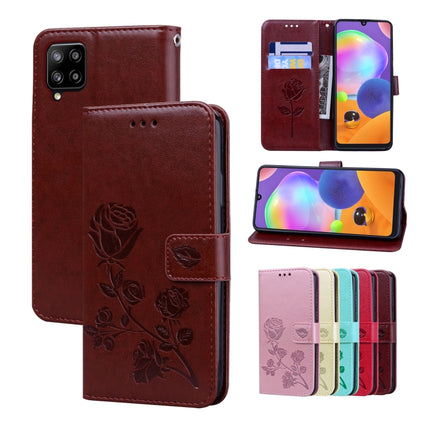 Rose Embossed Flip PU Leather Phone Case