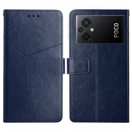 HT01 Y-shaped Pattern Flip Leather Phone Case, For Xiaomi Poco M5 4G/5G/M4 5G, For Xiaomi Poco M5s, For Xiaomi Redmi A1, For Xiaomi Redmi K50 Ultra/12T/12T Pro