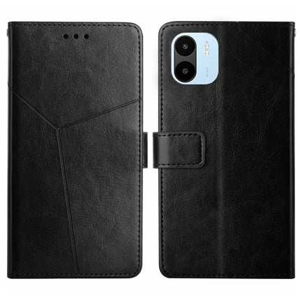 HT01 Y-shaped Pattern Flip Leather Phone Case, For Xiaomi Poco M5 4G/5G/M4 5G, For Xiaomi Poco M5s, For Xiaomi Redmi A1, For Xiaomi Redmi K50 Ultra/12T/12T Pro