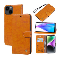Oil Wax Texture Leather Phone Case