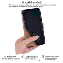 Oil Wax Texture Leather Phone Case